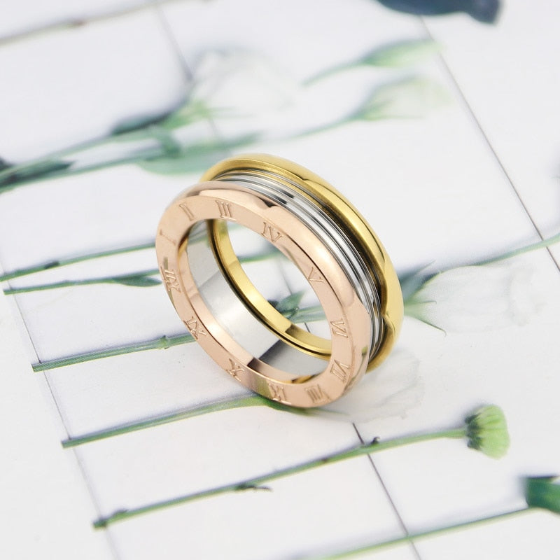 Stainless 18K Gold Plated Ring