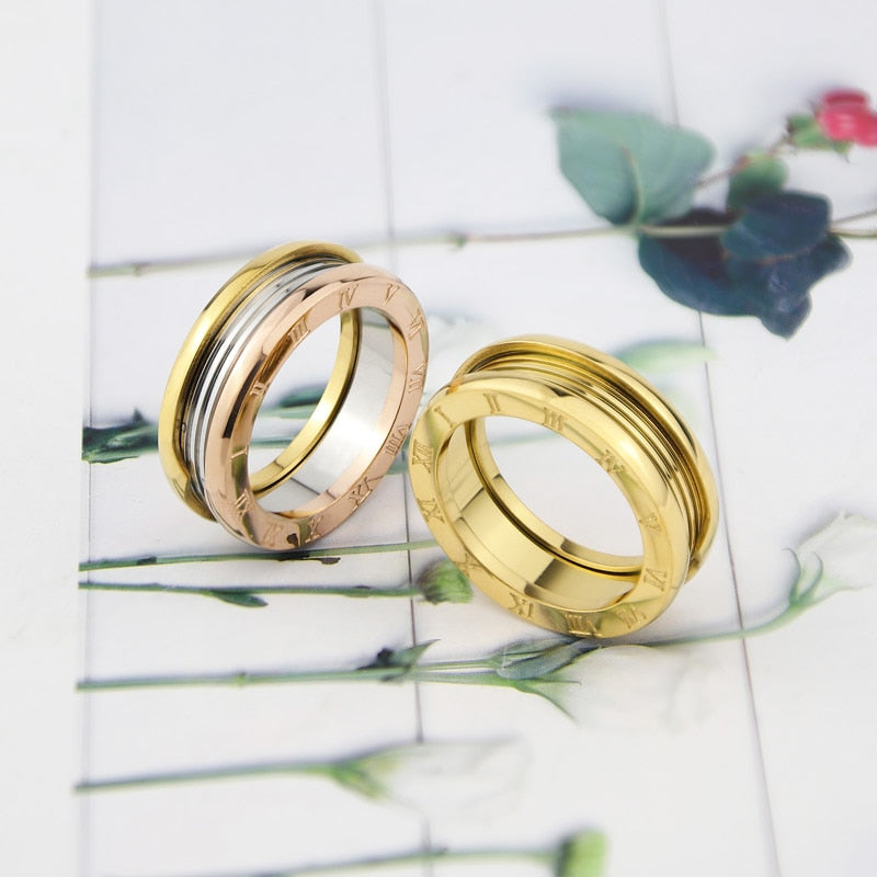 Stainless 18K Gold Plated Ring