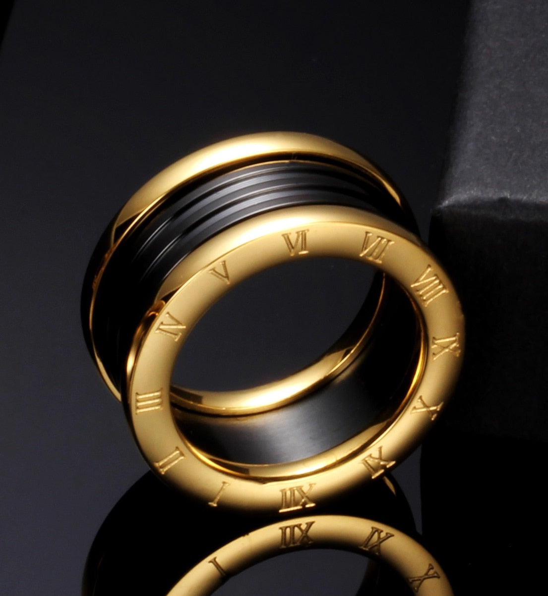 Stainless 18K Gold Plated Ring 