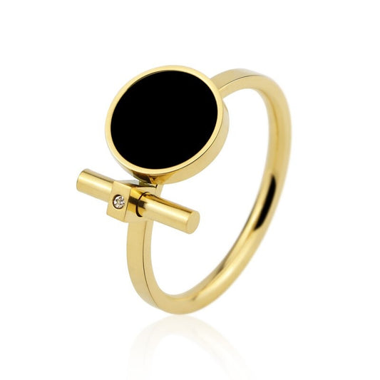 Stainless 18K Gold Plated Ring 