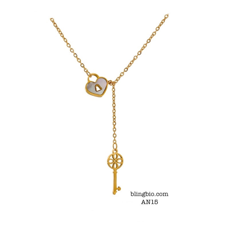 Stainless 18K Gold Plated Necklace